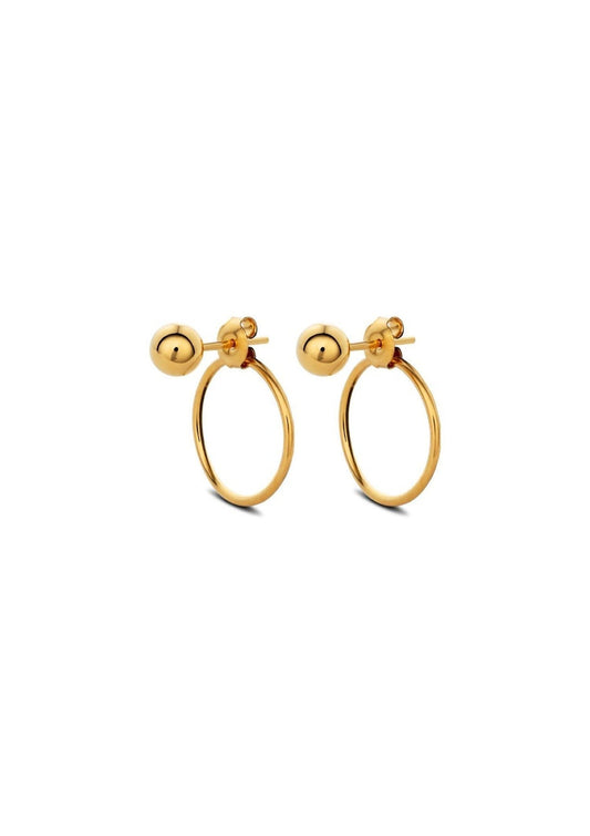 Chord Earrings - Gold