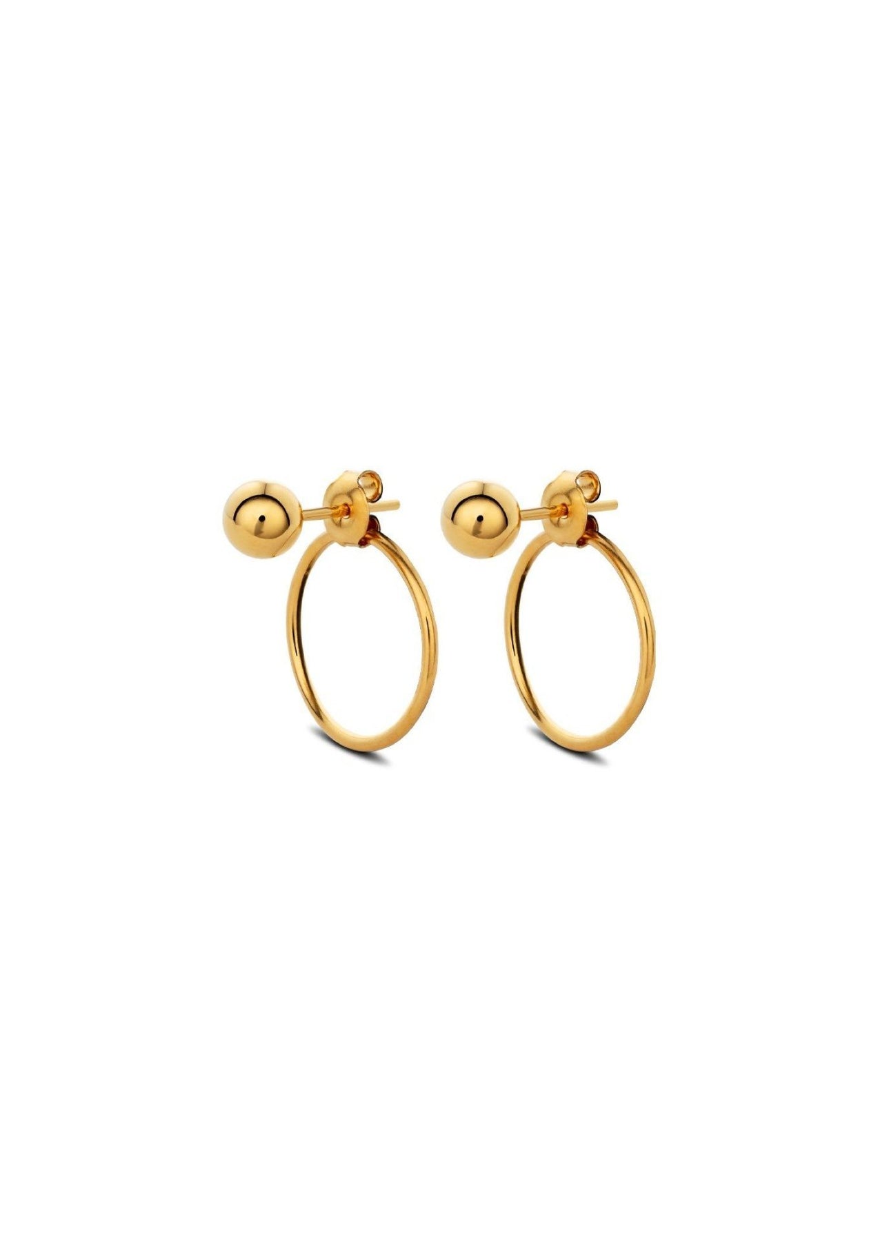 Chord Earrings - Gold