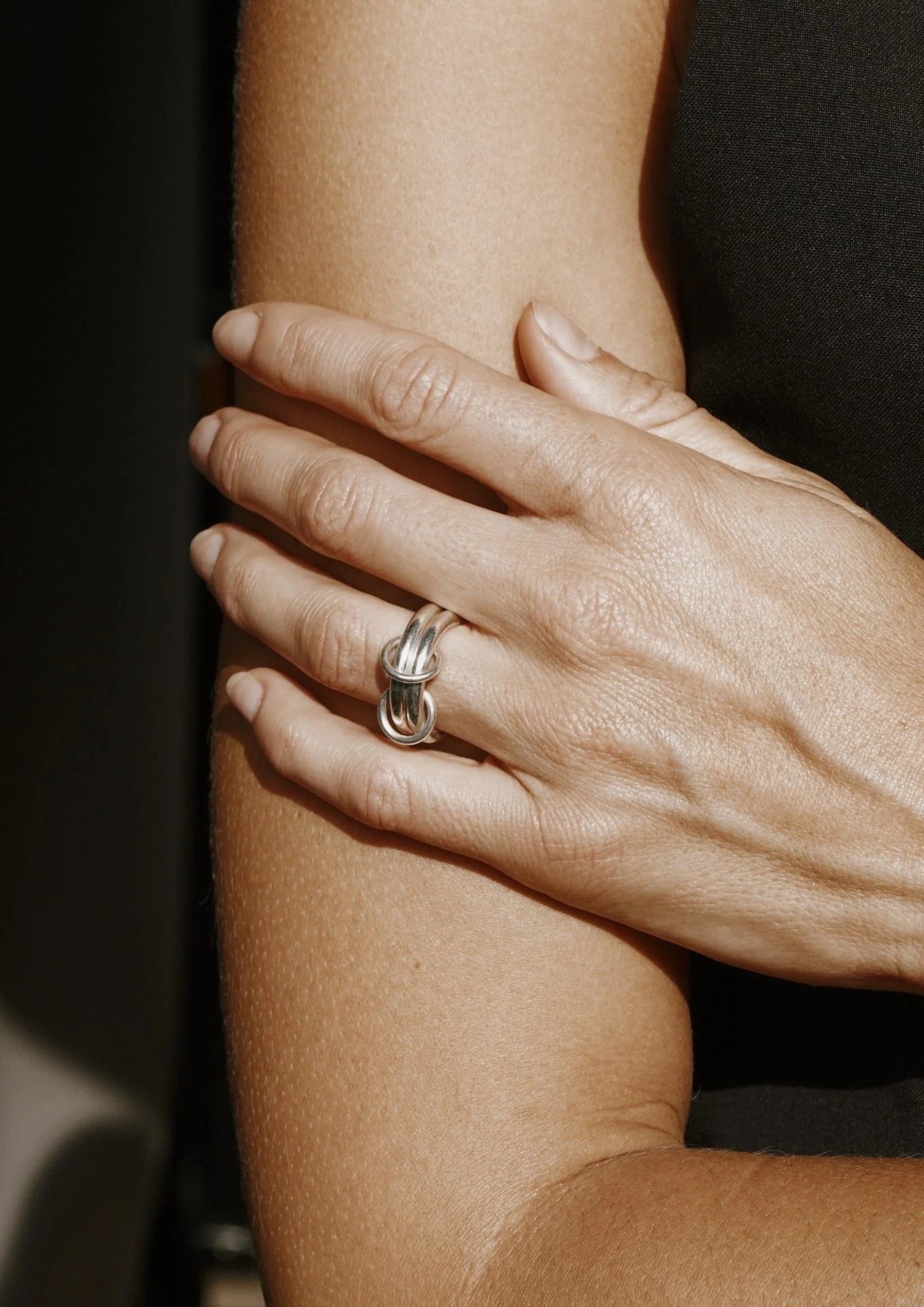 Double Ring - Silver