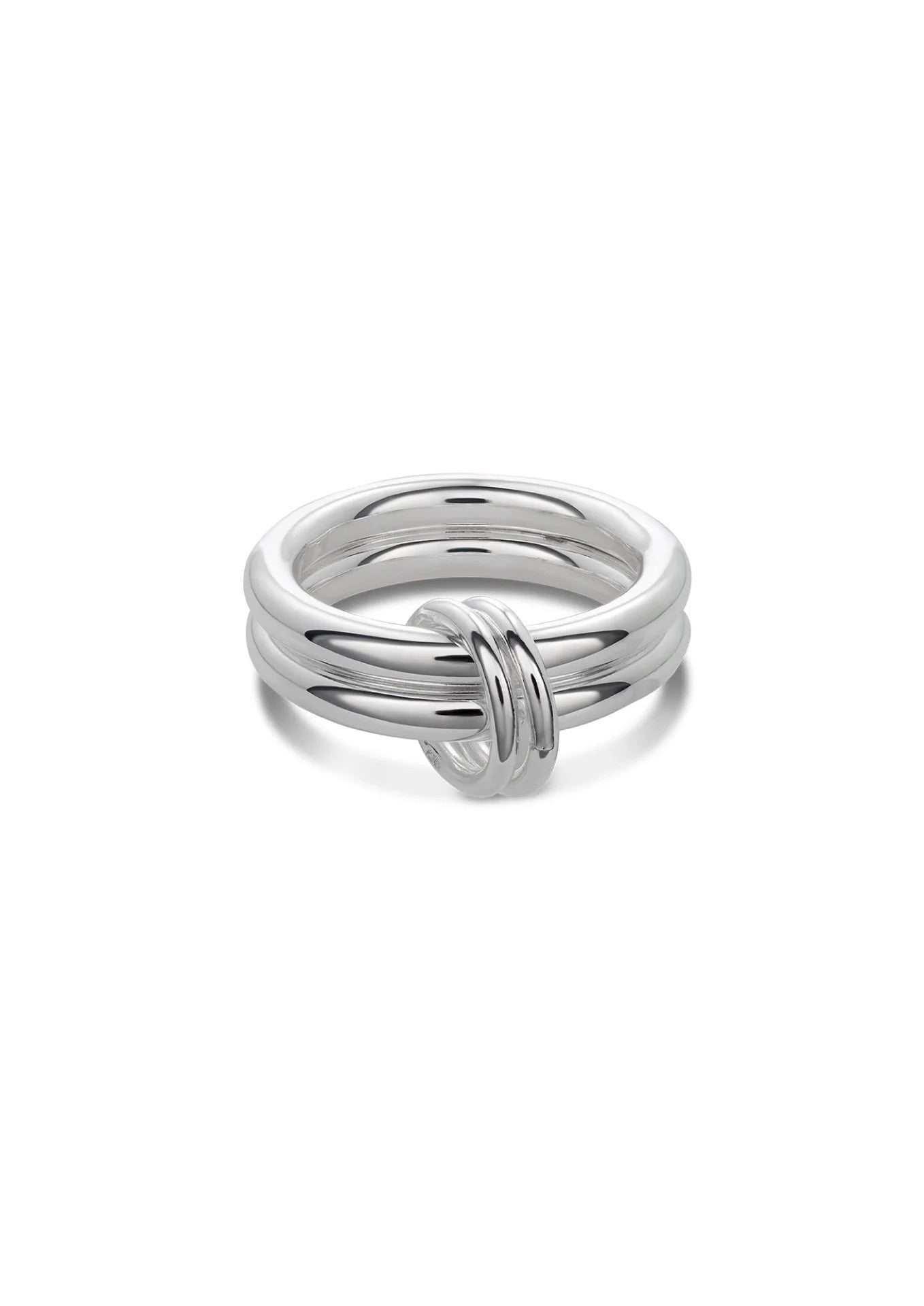Double Ring - Silver