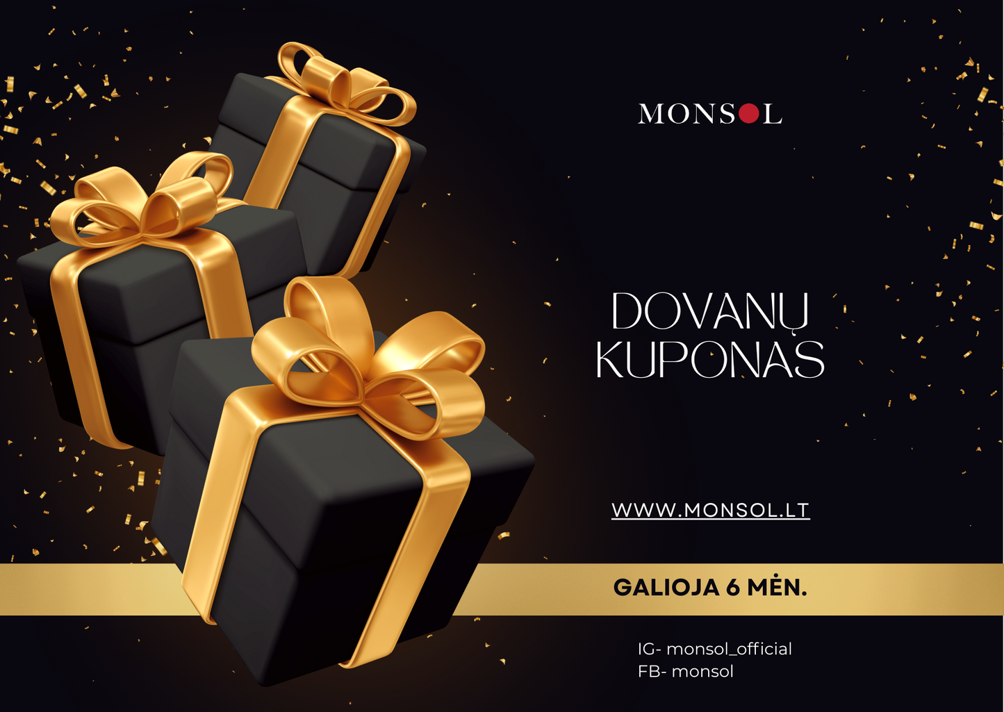 DOVANŲ KUPONAS