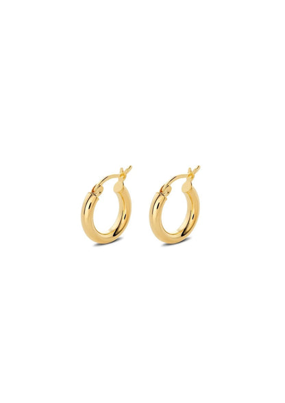 Ella Hoops Earrings - Gold