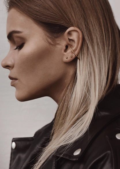 Radius Earrings - Gold